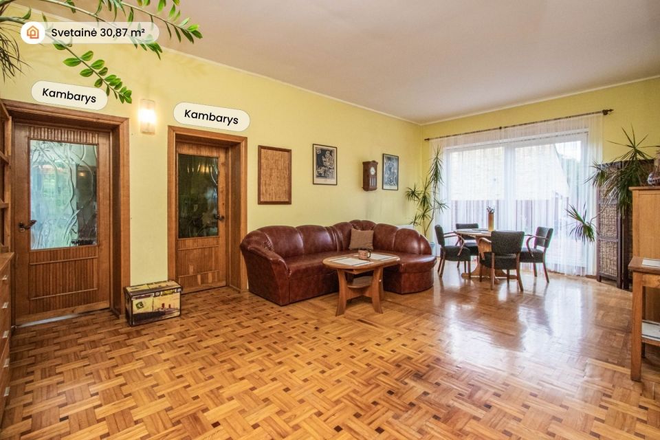Parduodamas patogaus išplanavimo namas šalia miesto centro – S. Daukanto g. 65, Šiauliuose
