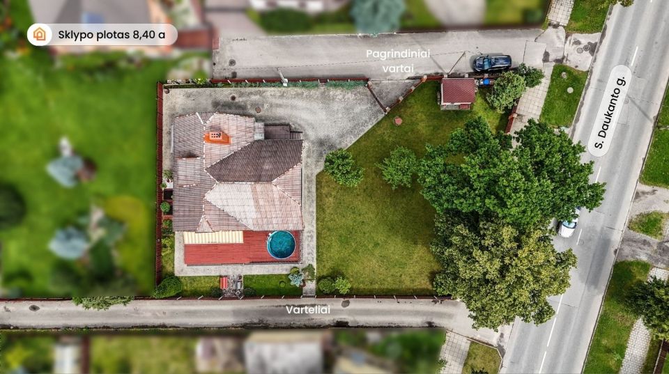 Parduodamas patogaus išplanavimo namas šalia miesto centro – S. Daukanto g. 65, Šiauliuose