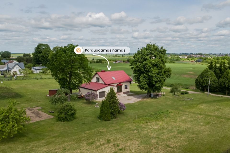 Parduodamas pilnai įrengtas gyvenamasis namas Pailių k., Geltonoji g. 15, &Scaron;iaulių r.