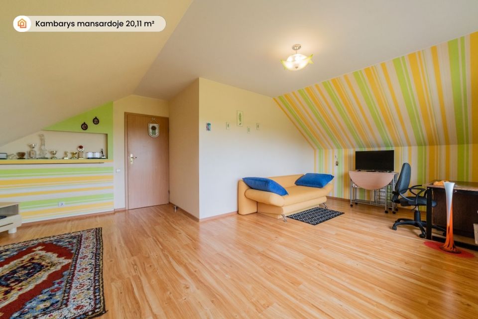 Parduodamas pilnai įrengtas gyvenamasis namas Pailių k., Geltonoji g. 15, &Scaron;iaulių r.