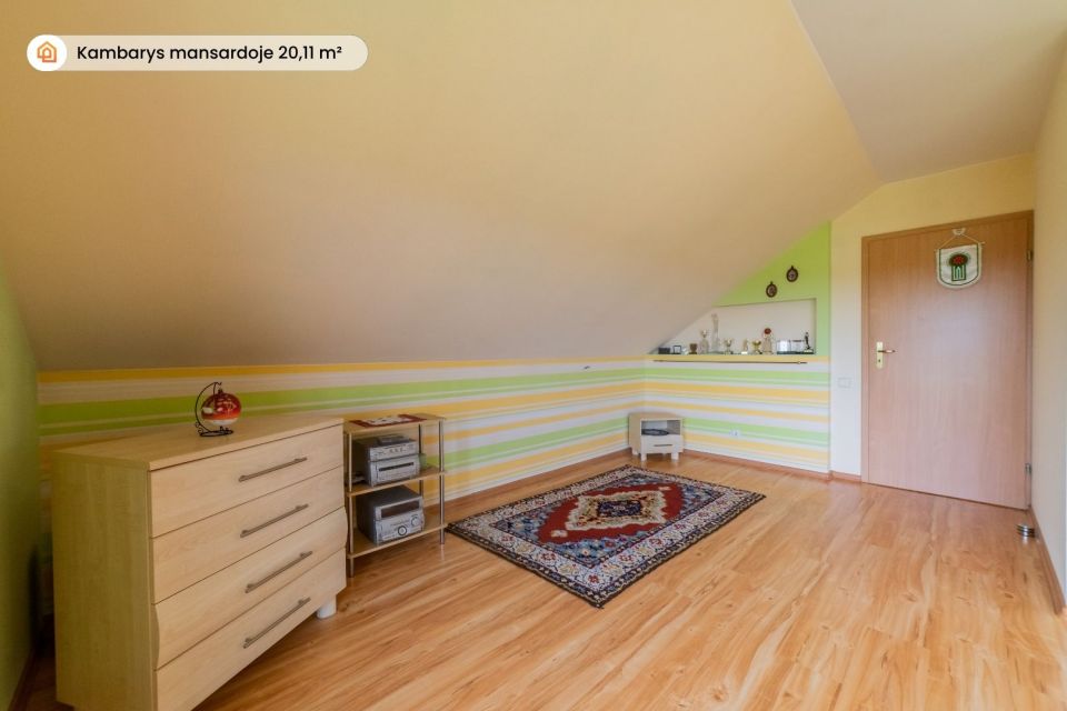 Parduodamas pilnai įrengtas gyvenamasis namas Pailių k., Geltonoji g. 15, &Scaron;iaulių r.