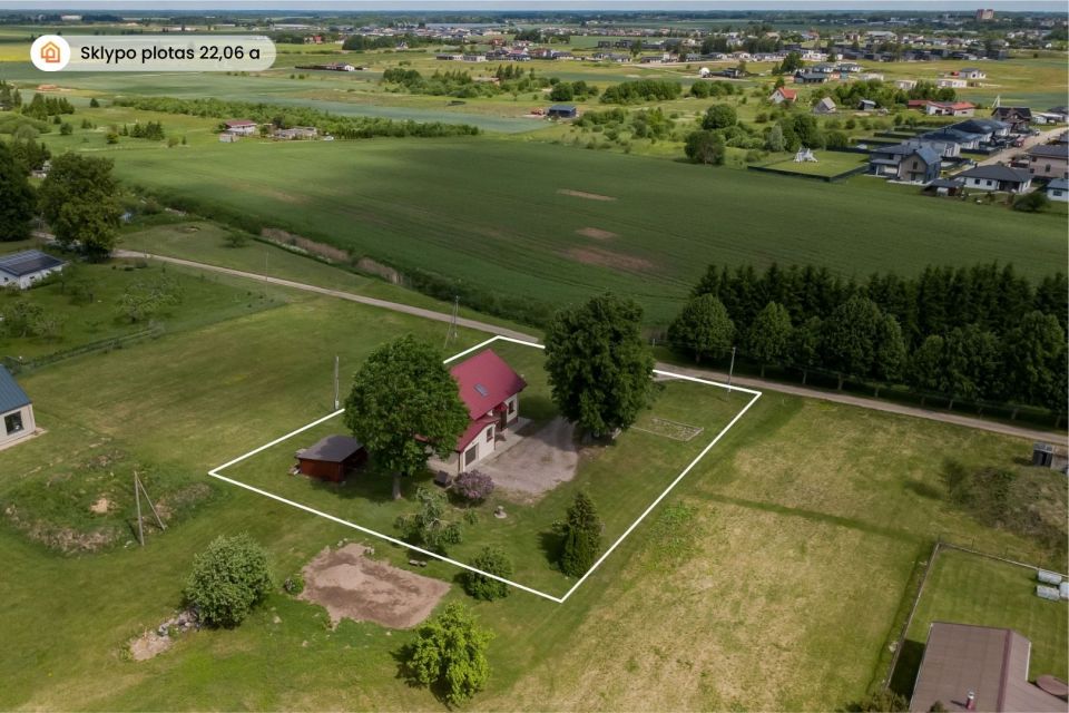 Parduodamas pilnai įrengtas gyvenamasis namas Pailių k., Geltonoji g. 15, &Scaron;iaulių r.