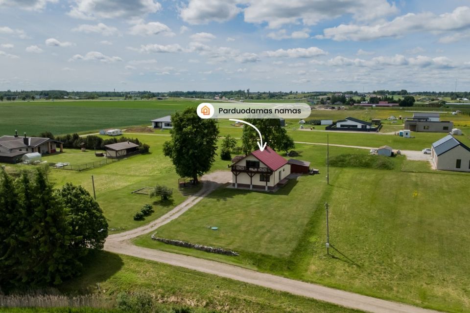 Parduodamas pilnai įrengtas gyvenamasis namas Pailių k., Geltonoji g. 15, &Scaron;iaulių r.