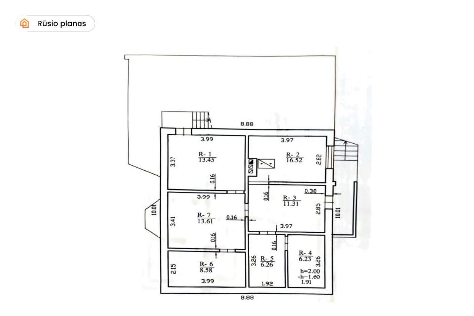 Parduodamas pilnai įrengtas gyvenamasis namas Pailių k., Geltonoji g. 15, &Scaron;iaulių r.