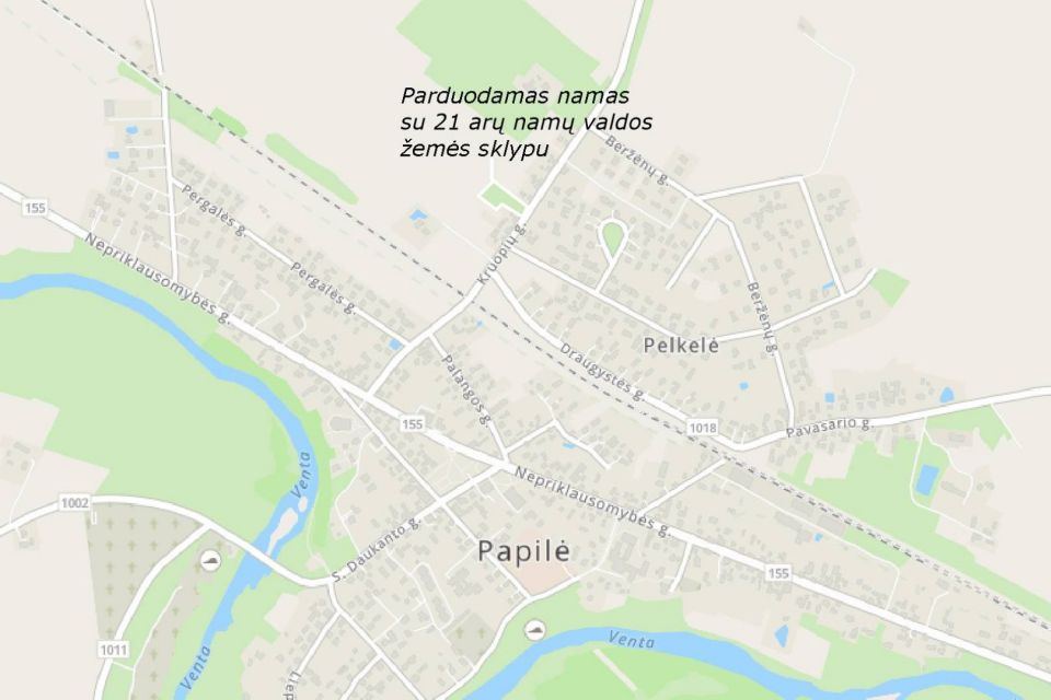 Parduodamas pradėtas rekonstruoti gyvenamas namas  Akmenės r., Pelkelėje, Kruopių g. 15