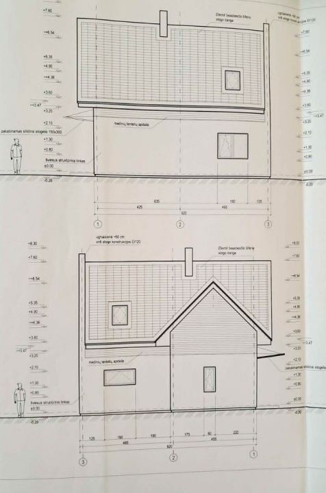 Parduodamas pradėtas rekonstruoti gyvenamas namas  Akmenės r., Pelkelėje, Kruopių g. 15