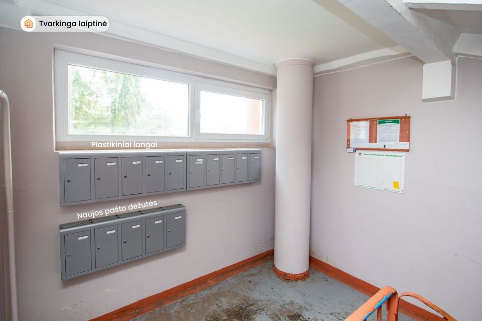 Parduodamas prie Rėkyvos ežero 1-no kambario butas Mechanikų g. 15,  Rėkyvos mikrorajone, Šiaulių mieste