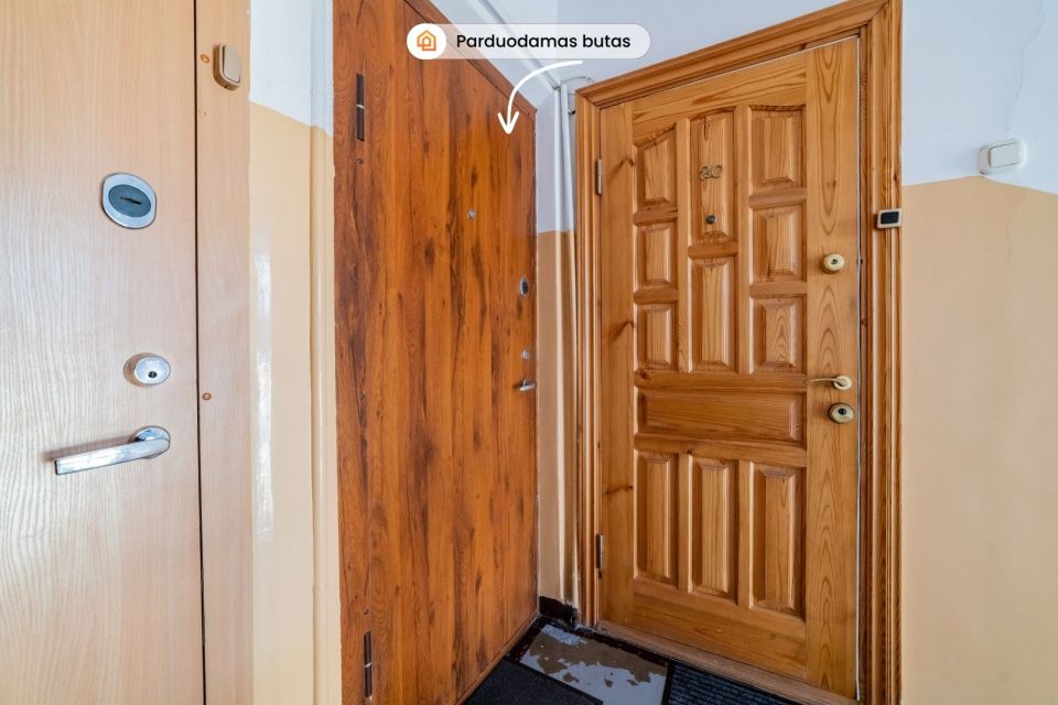 Parduodamas renovuotame name 2 kambarių butas Draugystės pr. 13, &Scaron;iauliuose