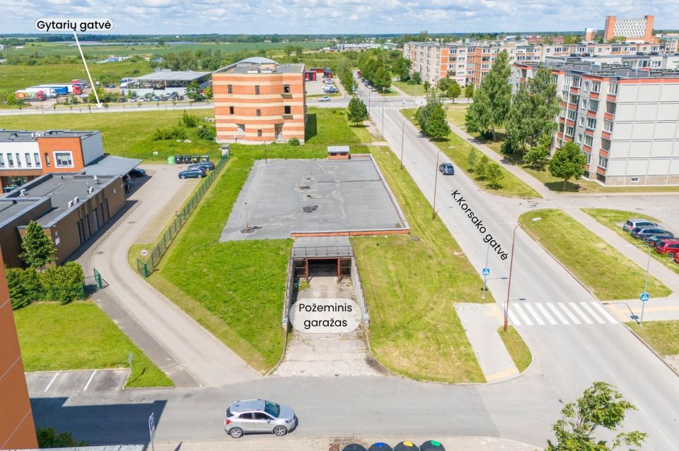 PARDUODAMAS RETAI RINKOJE PASIRODANTIS POŽEMINIS GARAŽAS ŠIAULIUOSE, KORSAKO G. 63A