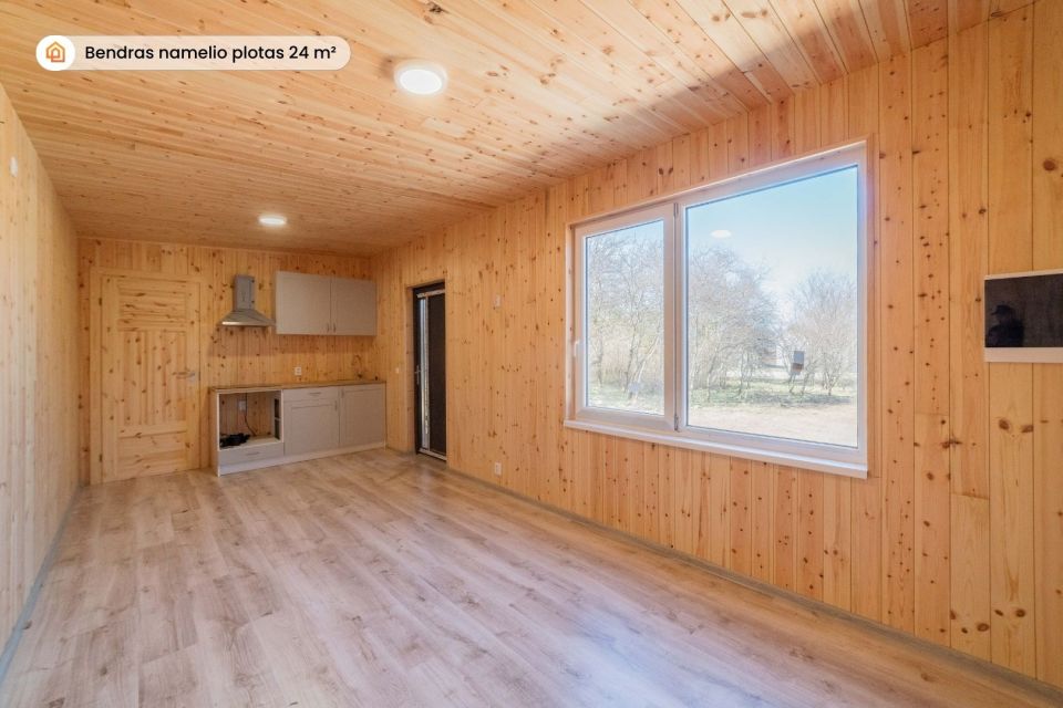 Parduodamas šiuolaikiškas, modernus ir taupus A++ klasės naujos statybos namas su svečių nameliu Tauro g. 2, Šiauliuose