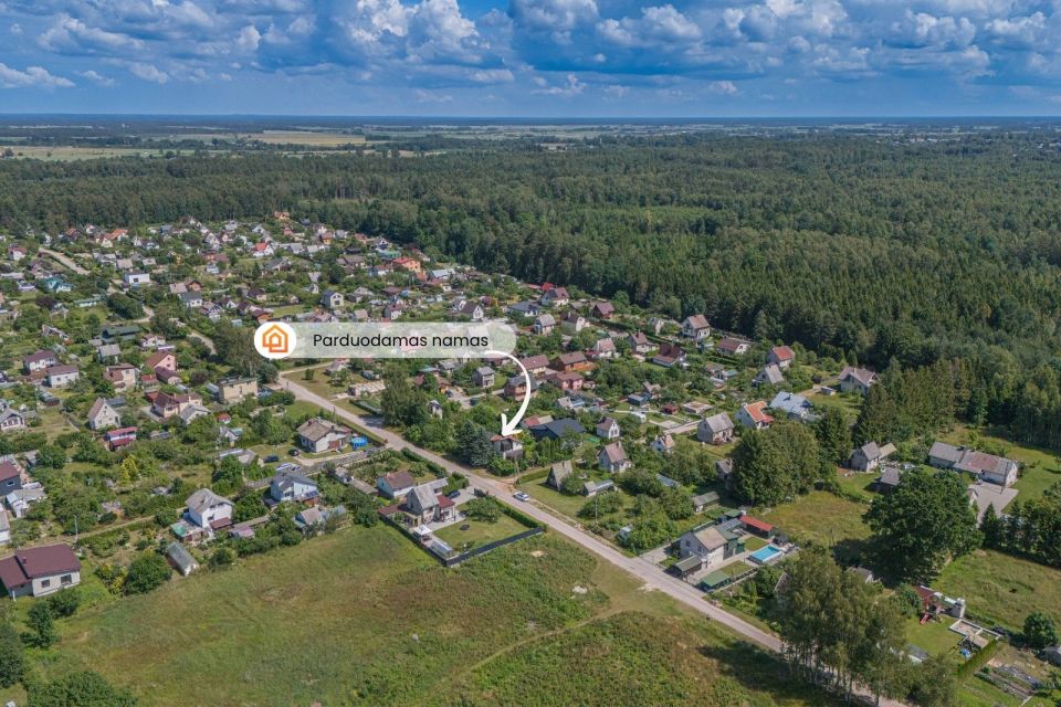 Parduodamas namas Klaipėdos rajone - su garažu ir pirtimi Derceklių k., Alksnynės g.
