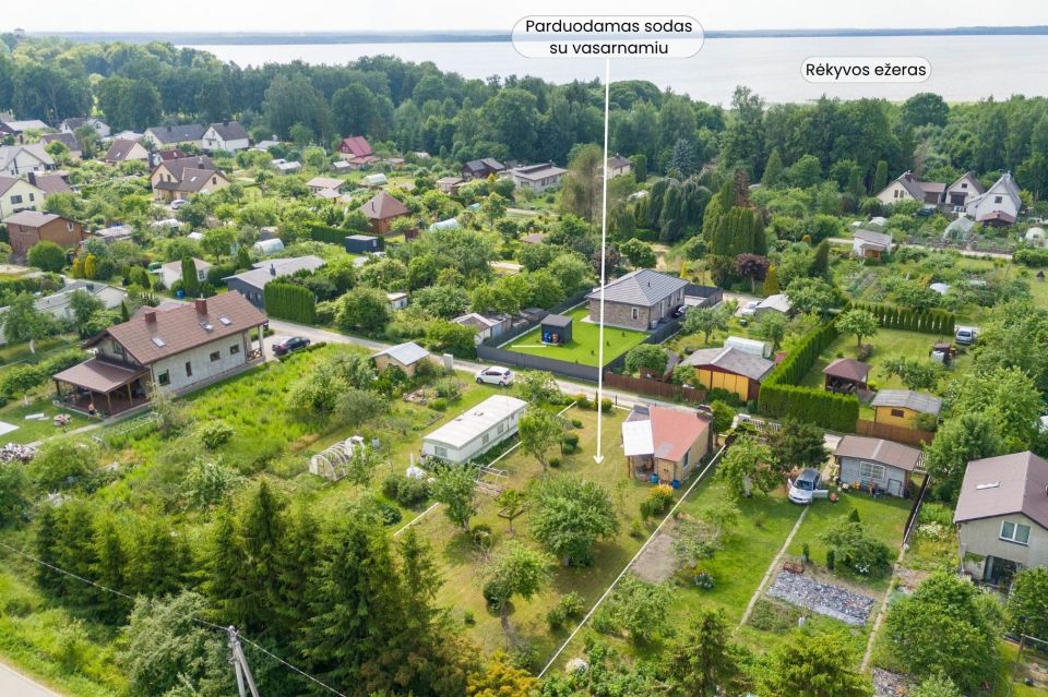 Parduodamas sodo sklypas su mūriniu 20,77 kv. m sodo nameliu Rėkyvos sodų 4-oji g. 29, &Scaron;iaulių mieste.