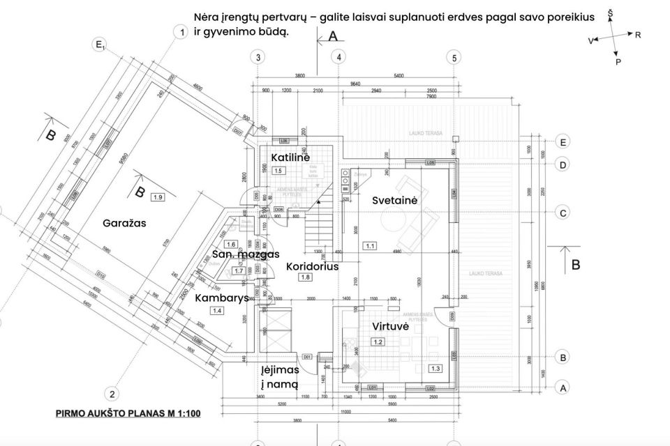 Parduodama sodyba su 3,35 ha. žemės sklypu, Prienų r., &Scaron;ilėnų k., Mi&scaron;ko g.