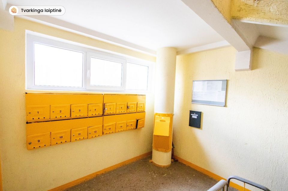 Parduodamas suremontuotas 1 kambario butas Gardino g. 25, Šiauliuose