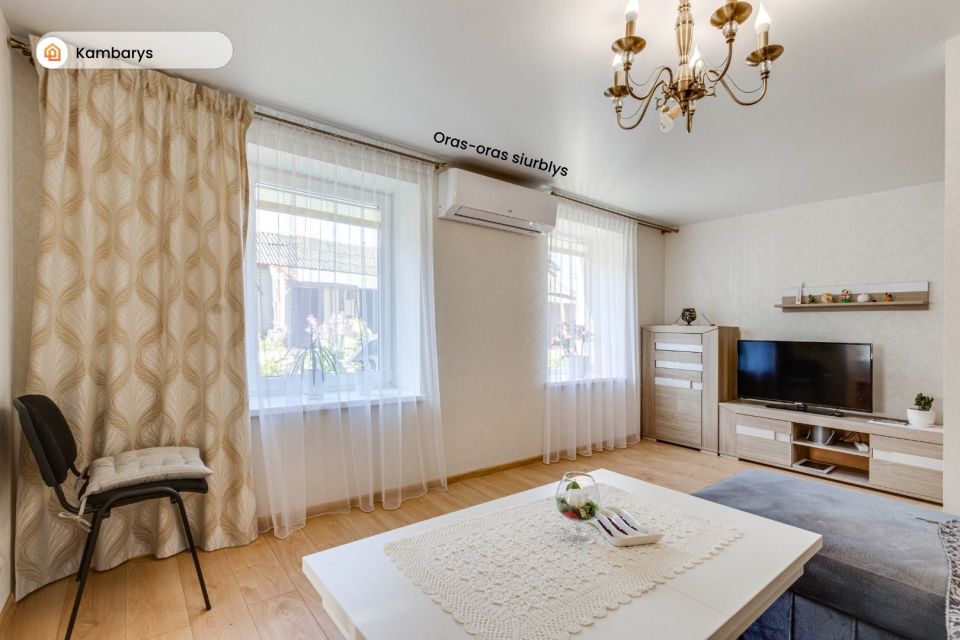 Parduodamas suremontuotas 1 kambario butas Telšiuose, Luokės g. 35
