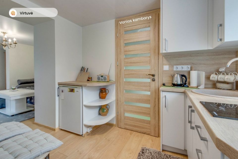 Parduodamas suremontuotas 1 kambario butas Telšiuose, Luokės g. 35
