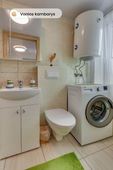 Parduodamas suremontuotas 1 kambario butas Telšiuose, Luokės g. 35