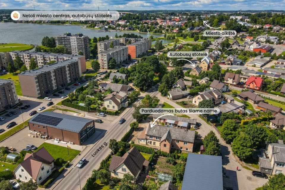 Parduodamas suremontuotas 1 kambario butas Telšiuose, Luokės g. 35