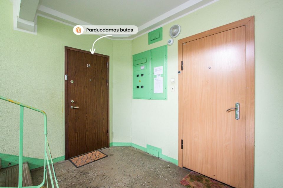 Parduodamas suremontuotas 2 kambarių butas, Dainų g. 44, Šiaulių mieste