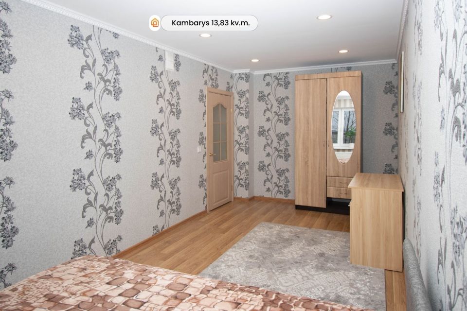 Parduodamas suremontuotas 2 kambarių butas Apuolės g., Skuode, Skuodo r.