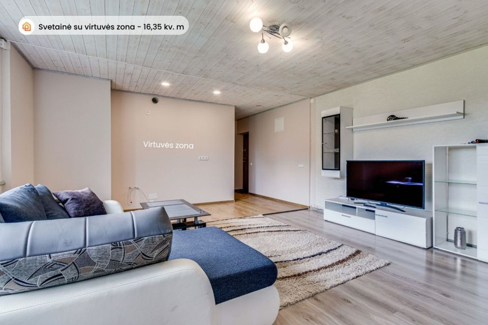 Parduodamas suremontuotas 3 kambarių butas Plungės r., Kadaičių k., Blendžiavos g. 12.