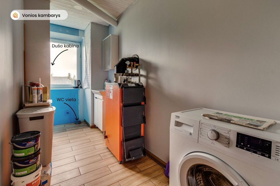 Parduodamas suremontuotas 3 kambarių butas Plungės r., Kadaičių k., Blendžiavos g. 12.