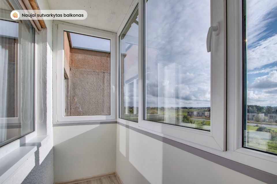Parduodamas &scaron;viesus ir jaukus 3 kambarių butas &Scaron;iauliuose, Gytarių g. 43