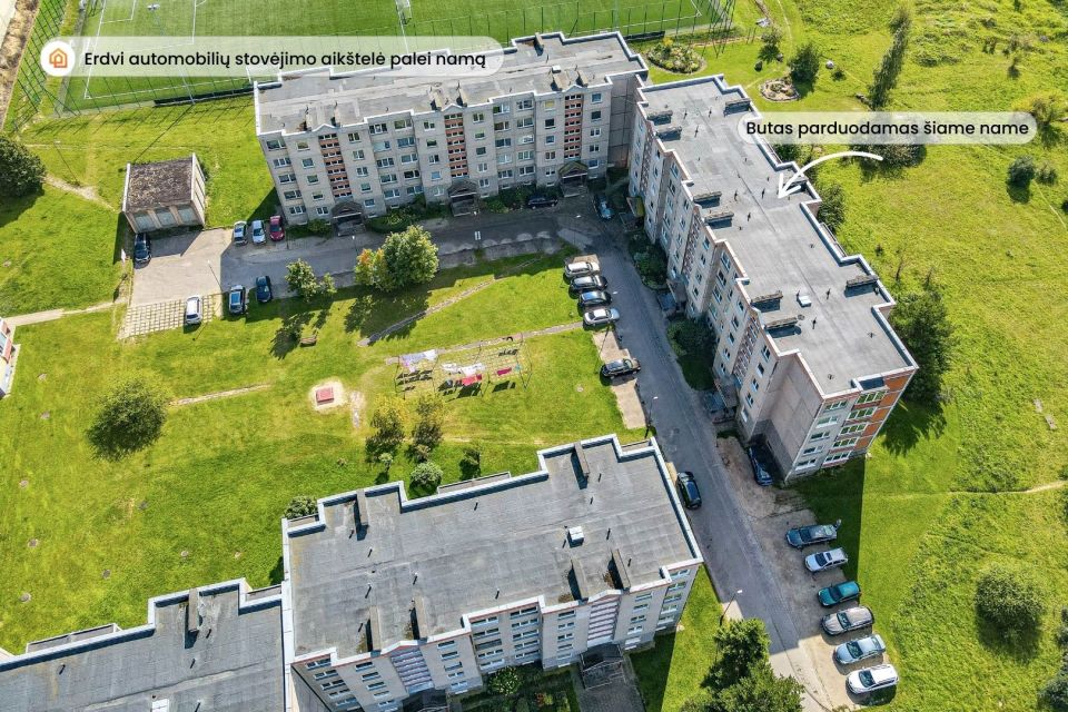 Parduodamas &scaron;viesus ir jaukus 3 kambarių butas &Scaron;iauliuose, Gytarių g. 43