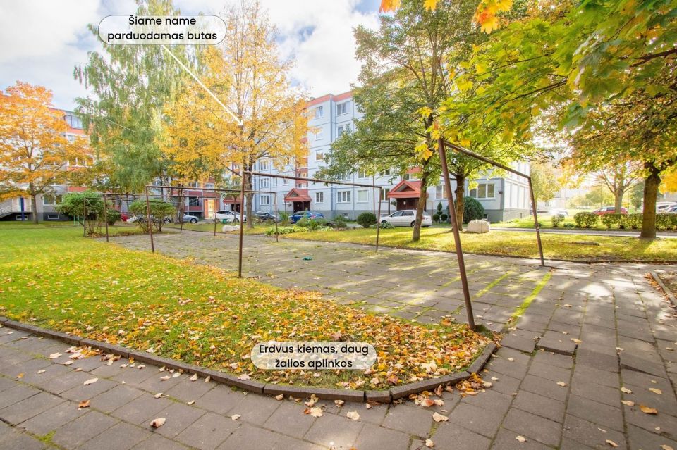 Parduodamas &scaron;viesus, jaukus ir erdvus 3 kambarių butas K. Korsako g. 2, &Scaron;iauliuose
