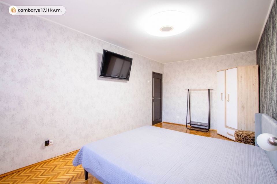 Parduodamas &scaron;viesus, jaukus ir erdvus 3 kambarių butas K. Korsako g. 2, &Scaron;iauliuose