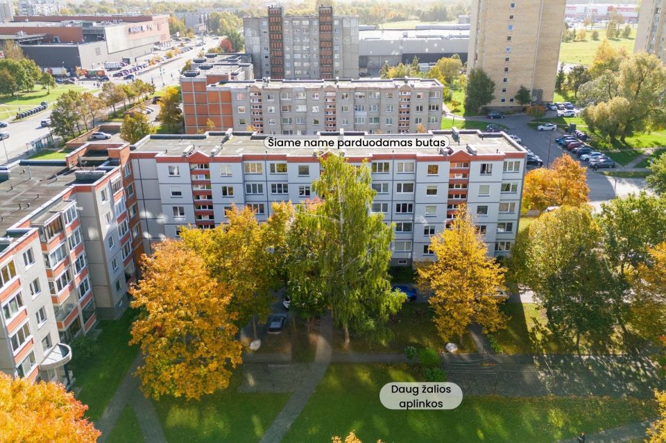 Parduodamas &scaron;viesus, jaukus ir erdvus 3 kambarių butas K. Korsako g. 2, &Scaron;iauliuose
