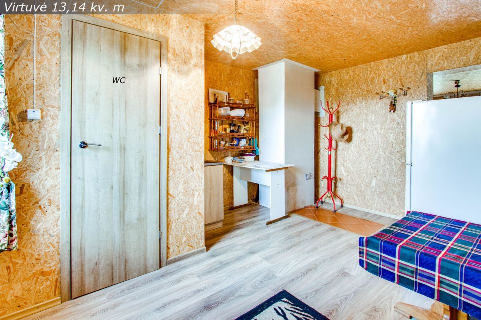 Parduodamas tvarkingas 1 kambario butas Liepų g., Kalnelio Gražionių k., Radviliškio r.