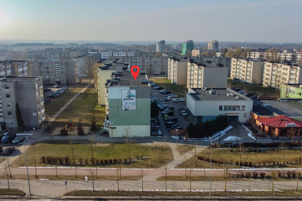 Parduodamas tvarkingas 1 kambario butas Žemaitijos g. 6, Mažeikiuose