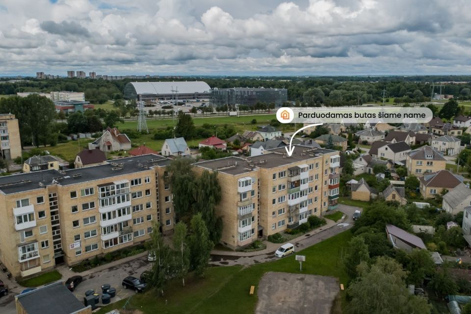 Parduodamas tvarkingas 1 kambario butas Tilžės g. 67B, &Scaron;iauliuose