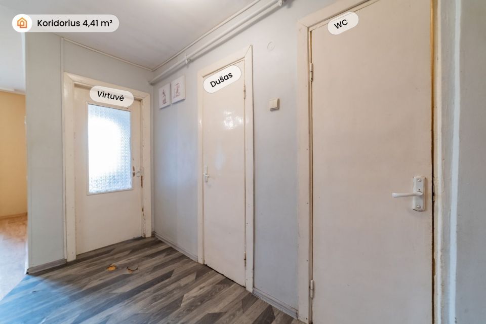 Parduodamas tvarkingas 1 kambario butas Tilžės g. 67B, &Scaron;iauliuose