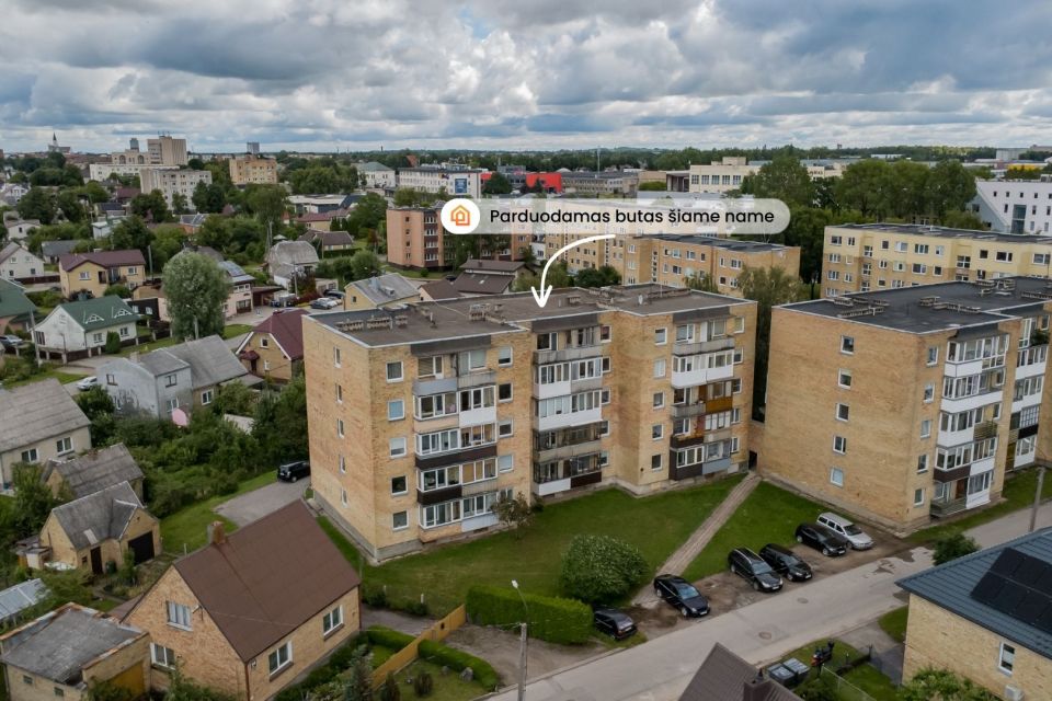 Parduodamas tvarkingas 1 kambario butas Tilžės g. 67B, &Scaron;iauliuose