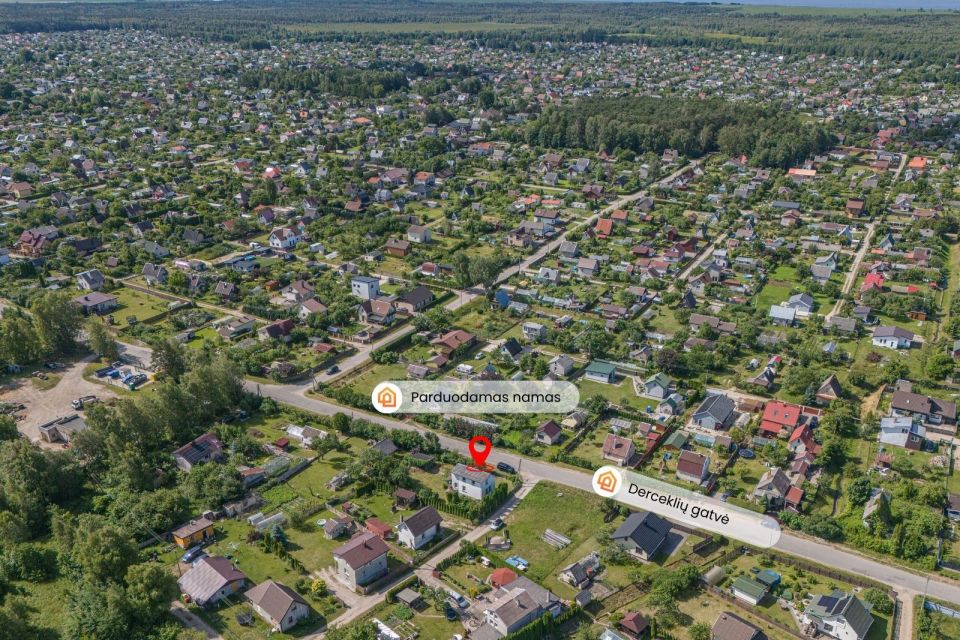 Parduodamas namas Klaipėdos r., Derceklių k., Laivų 1-oji g.- tvarkingas, 2 aukštų namas