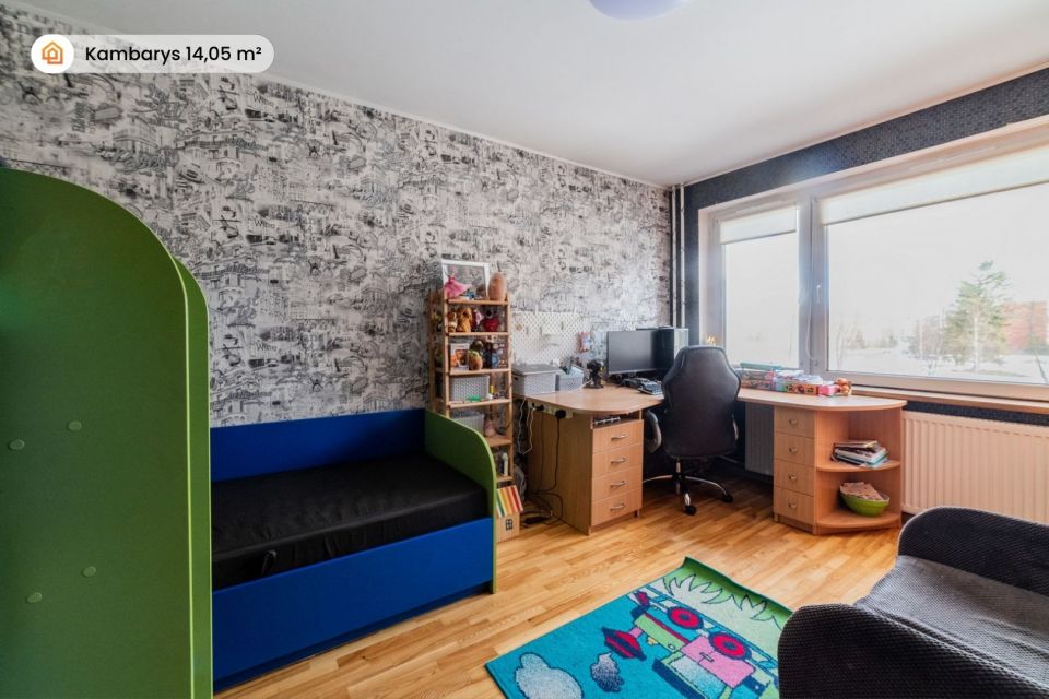 Parduodamas tvarkingas 2 k. butas 3-iame auk&scaron;te K. Korsako g. 28, &Scaron;iauliuose