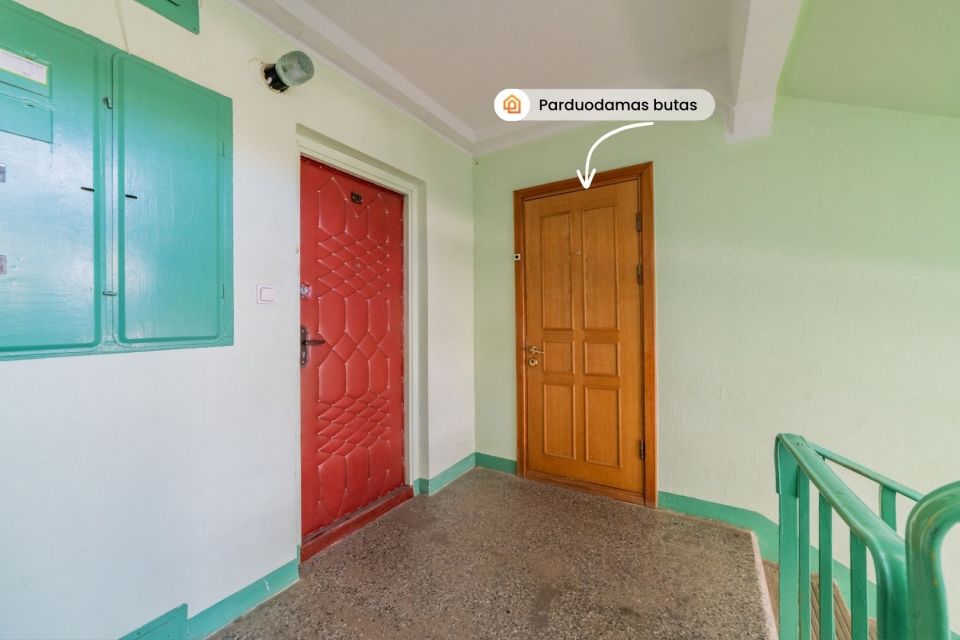Parduodamas tvarkingas 2 k. butas 3-iame auk&scaron;te K. Korsako g. 28, &Scaron;iauliuose