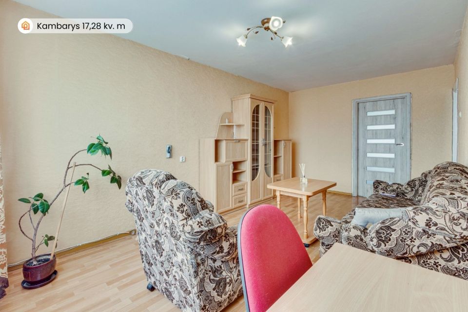 Parduodamas tvarkingas 2 kambarių butas Laisvės al. 34, Radviliškyje
