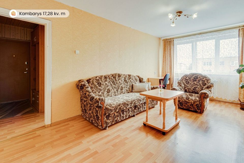 Parduodamas tvarkingas 2 kambarių butas Laisvės al. 34, Radviliškyje