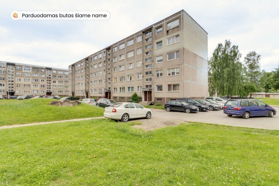 Parduodamas tvarkingas 2 kambarių butas Laisvės al. 34, Radviliškyje