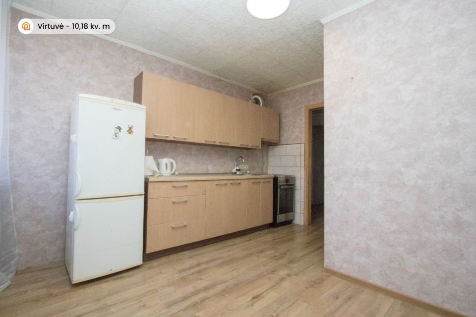 Parduodamas tvarkingas ir erdvus 2 kambarių butas Radvili&scaron;kio r., Kuti&scaron;kių k., Pu&scaron;ų g. 55