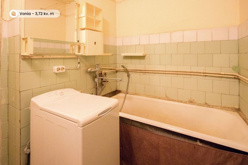 Parduodamas tvarkingas ir erdvus 2 kambarių butas Radvili&scaron;kio r., Kuti&scaron;kių k., Pu&scaron;ų g. 55