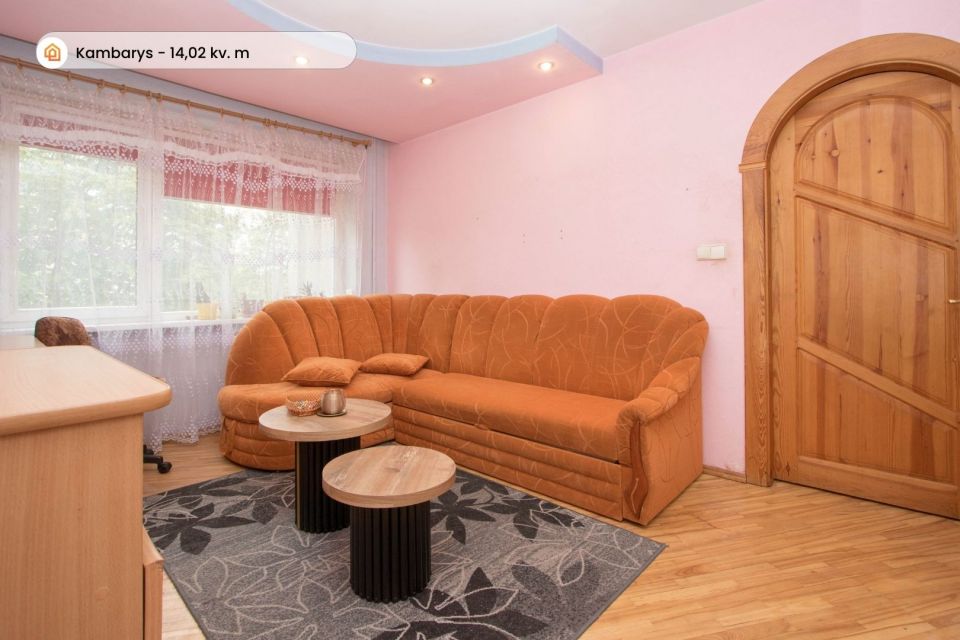Parduodamas tvarkingas 2 kambarių butas Šiauliuose, Gardino g. 9