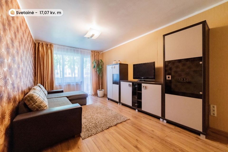 Parduodamas tvarkingas 2 kambarių butas &Scaron;iauliuose, Krymo g. 14