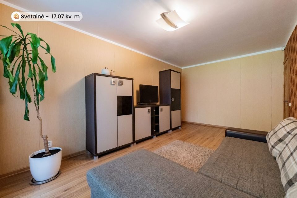 Parduodamas tvarkingas 2 kambarių butas &Scaron;iauliuose, Krymo g. 14