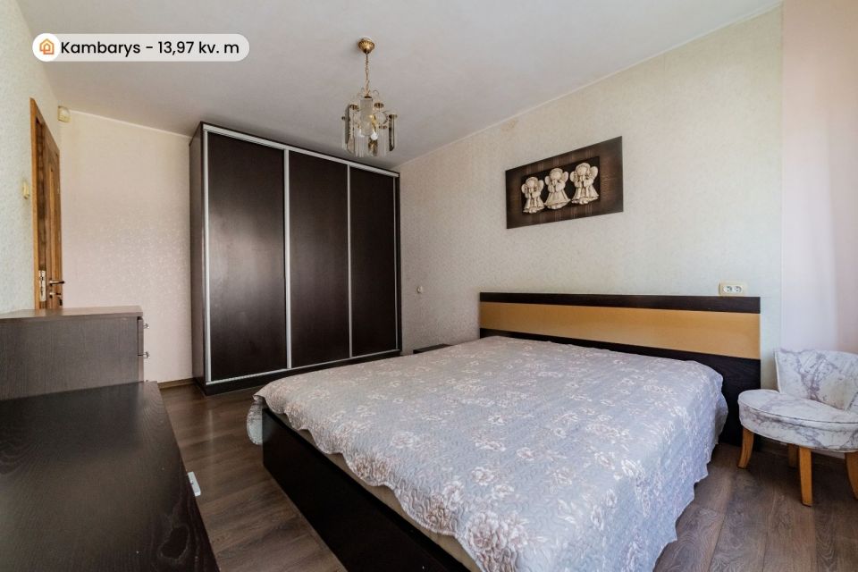 Parduodamas tvarkingas 2 kambarių butas &Scaron;iauliuose, Krymo g. 14