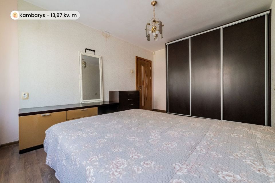 Parduodamas tvarkingas 2 kambarių butas &Scaron;iauliuose, Krymo g. 14