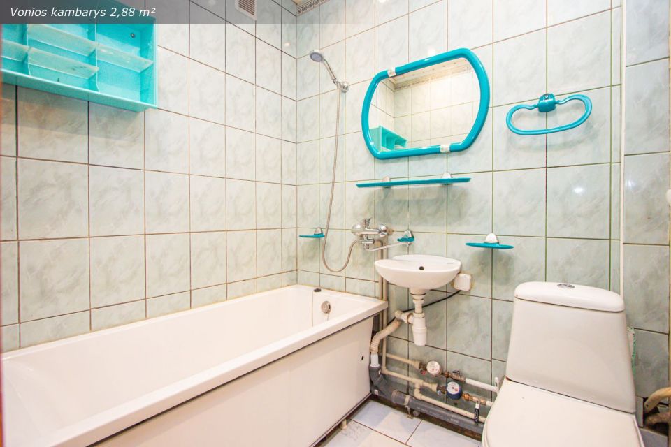 Parduodamas tvarkingas 2 kambarių butas Šiauliuose, Lieporių g. 19